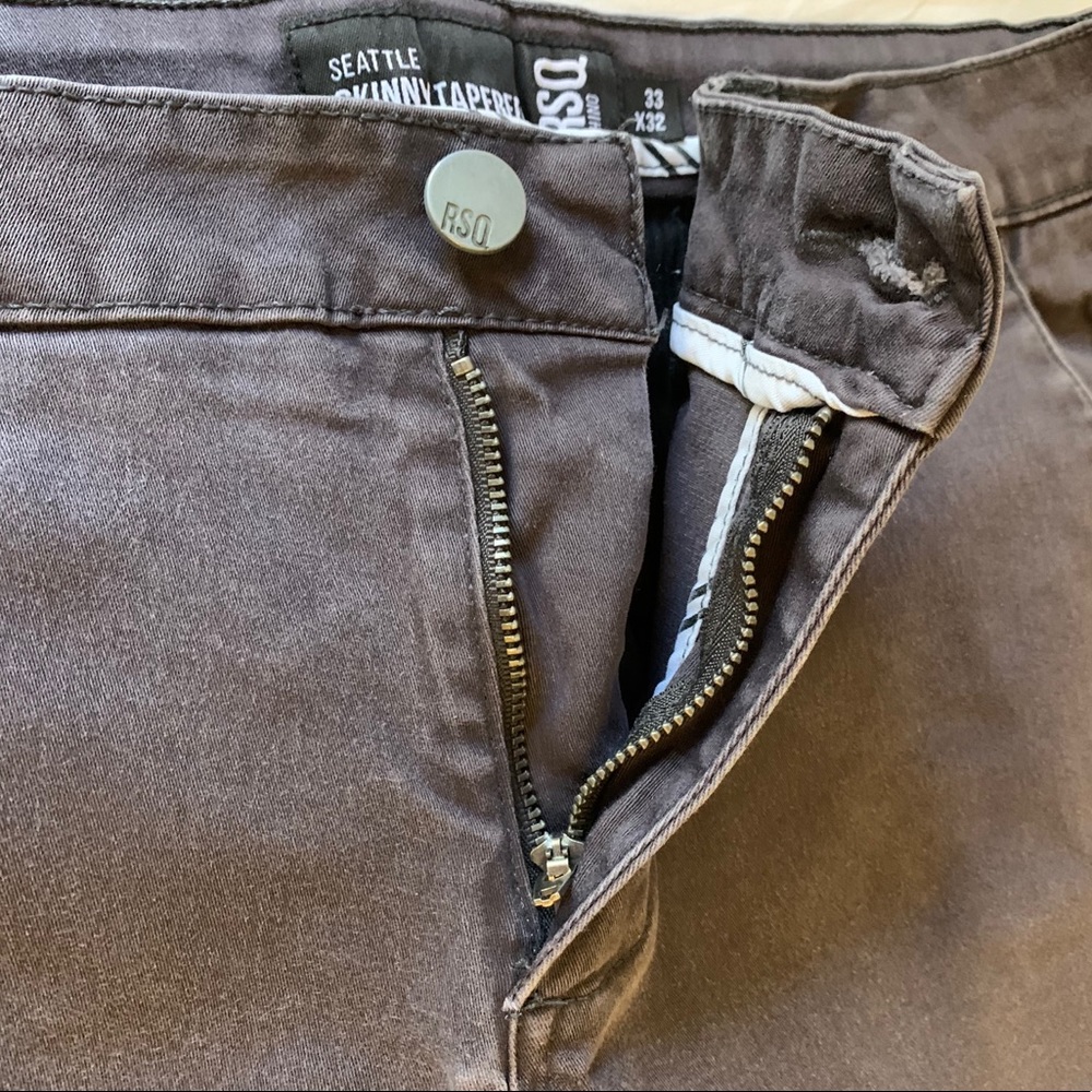 RSQ Seattle Mens Skinny Taper Stretch Chino Pants